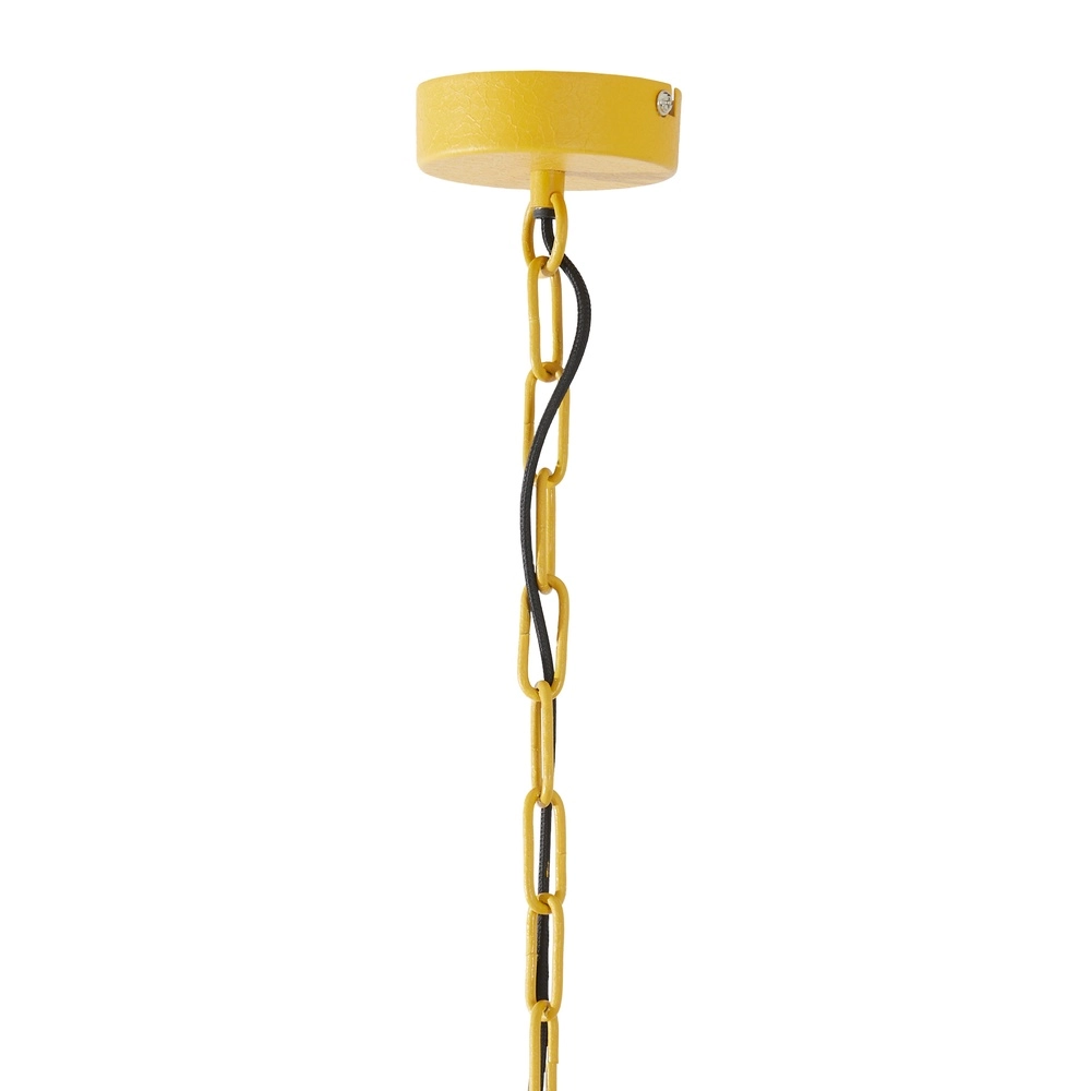 Pendellampe Neiva Ø 46 cm – ocker-Gelb – 1x E27 Light & Living 8717807807931