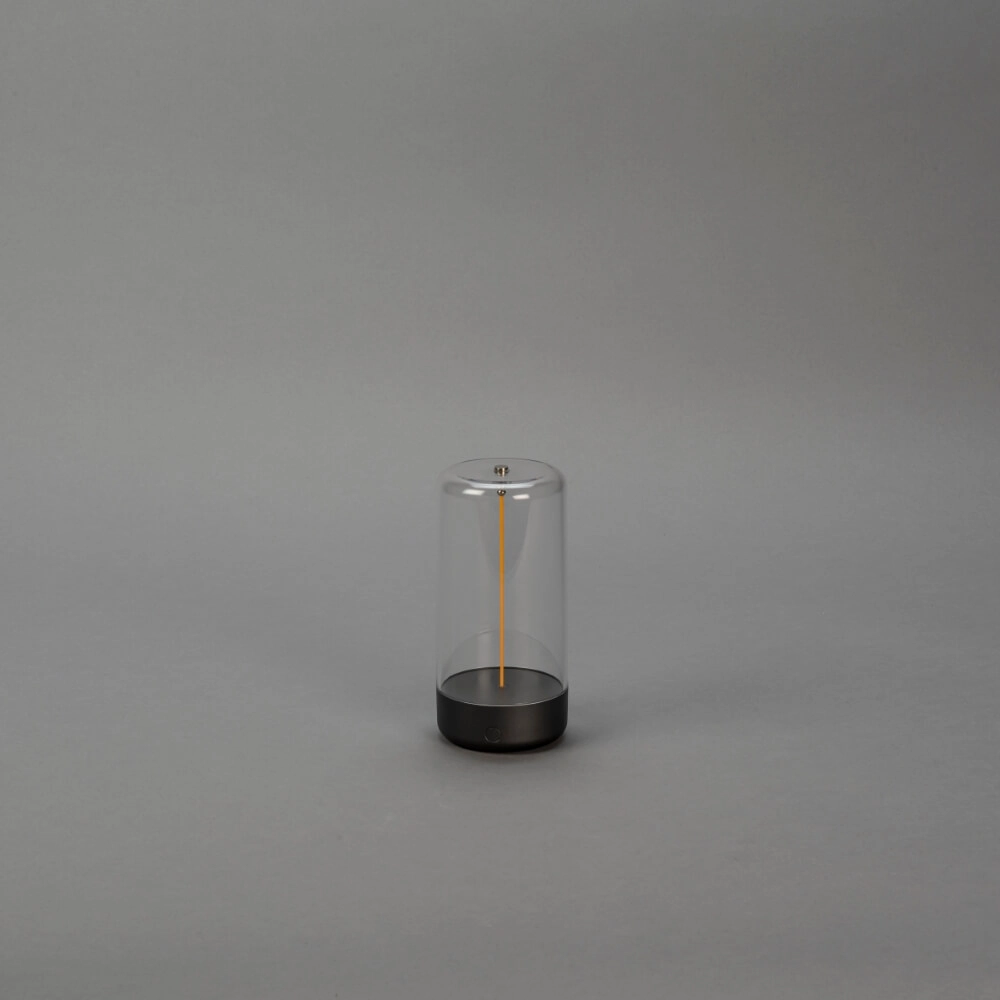 Wiederaufladbare Lampe Edison XS anthrazit KonstSmide 7318307849370