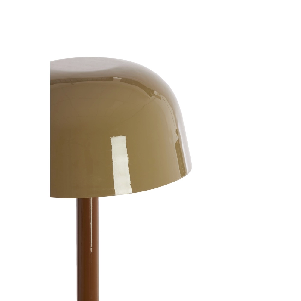 Glas-Stehlampe Marivet Brauntöne Light & Living 8717807816322