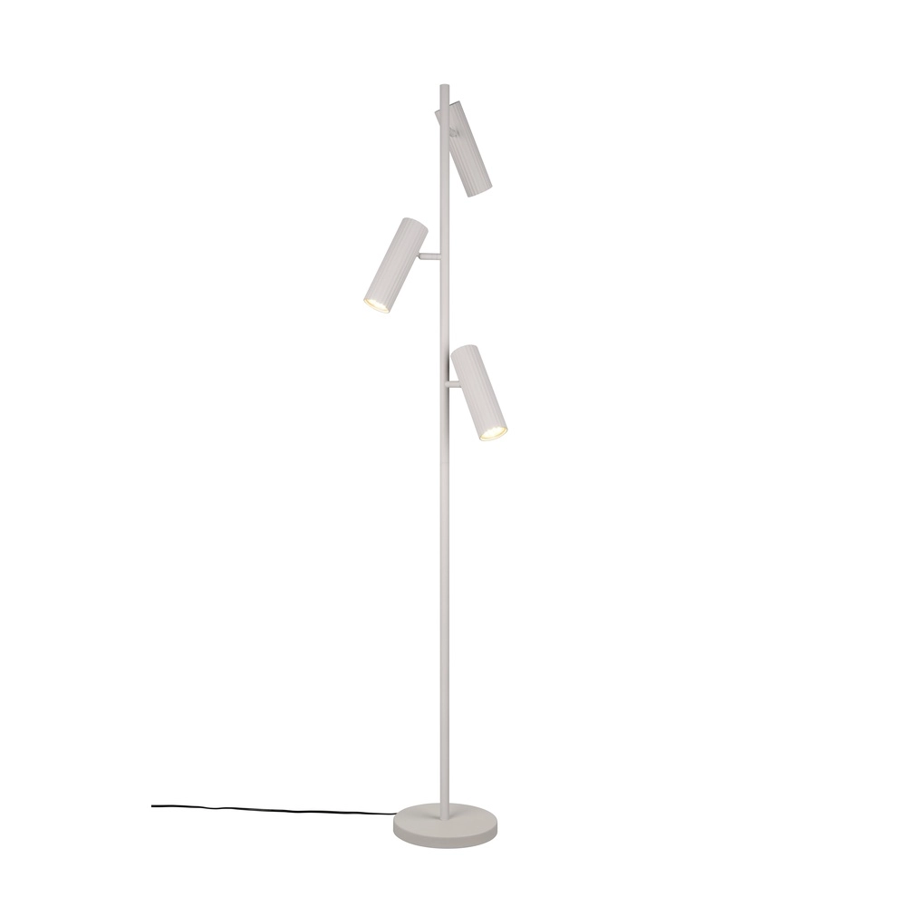 Design-Stehleuchte Soka grau
