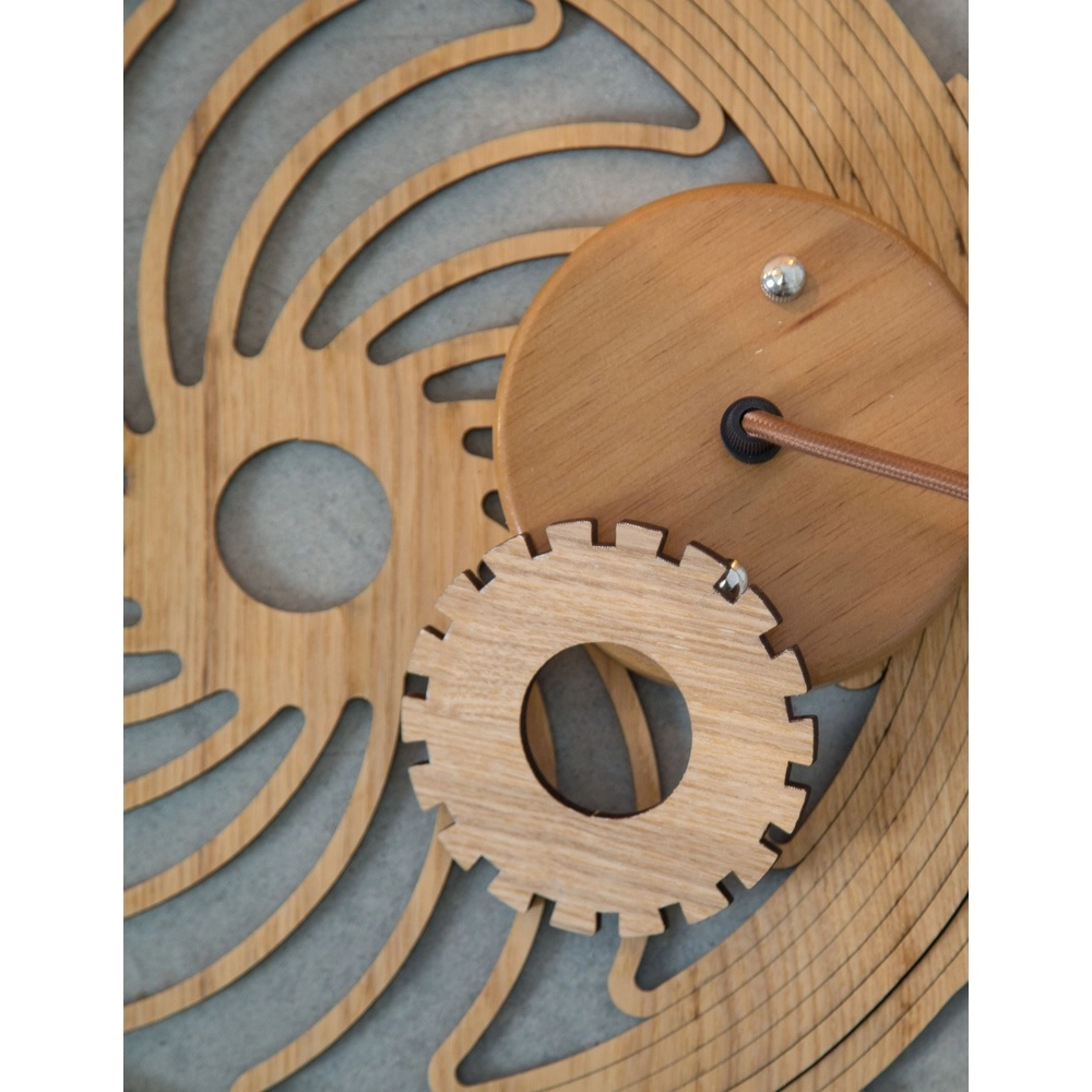 Pendelleuchte aus Holz Adana Ø 35cm Lyora 5212017424952
