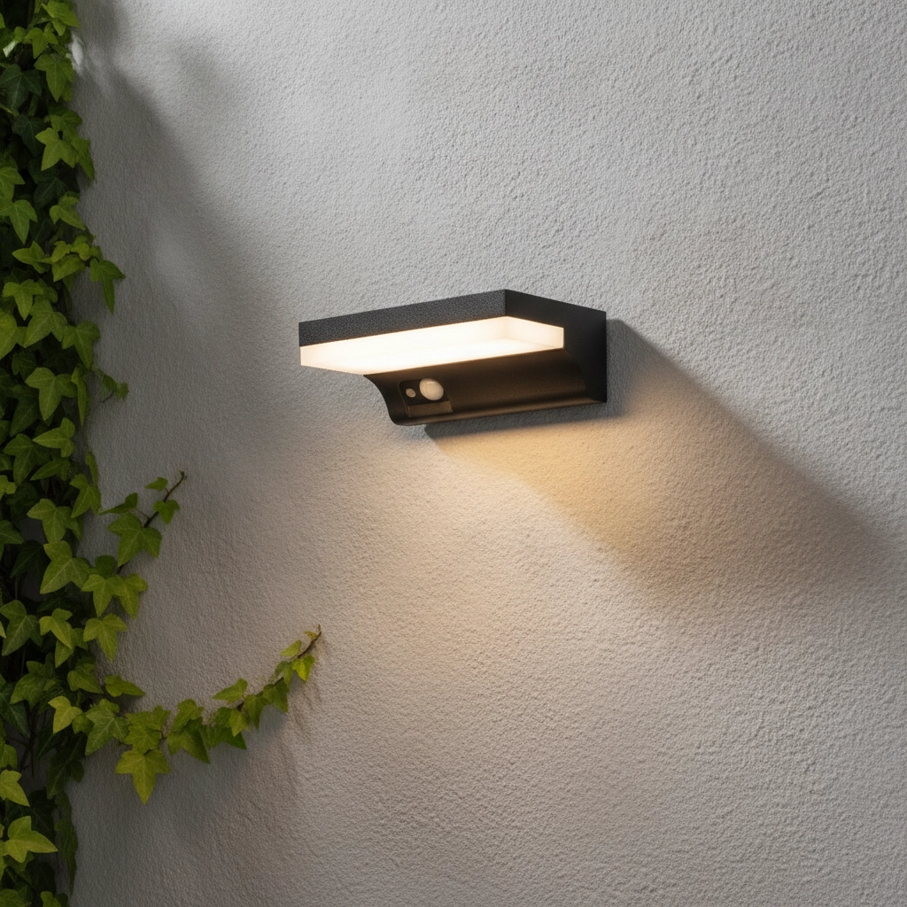 Solar-Wandleuchte Dyn mit Sensor