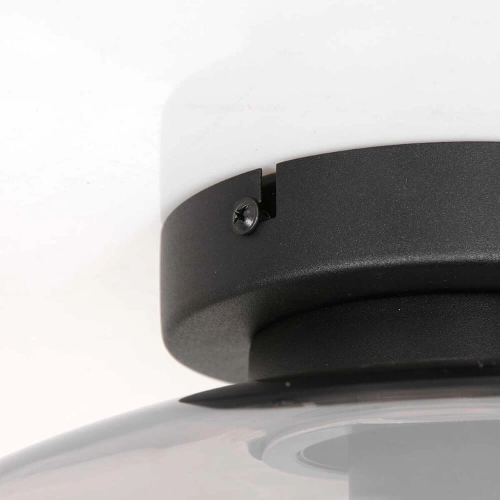 Deckenleuchte aus Glas Reflexion oval Ø 30cm Steinhauer 8712746161335