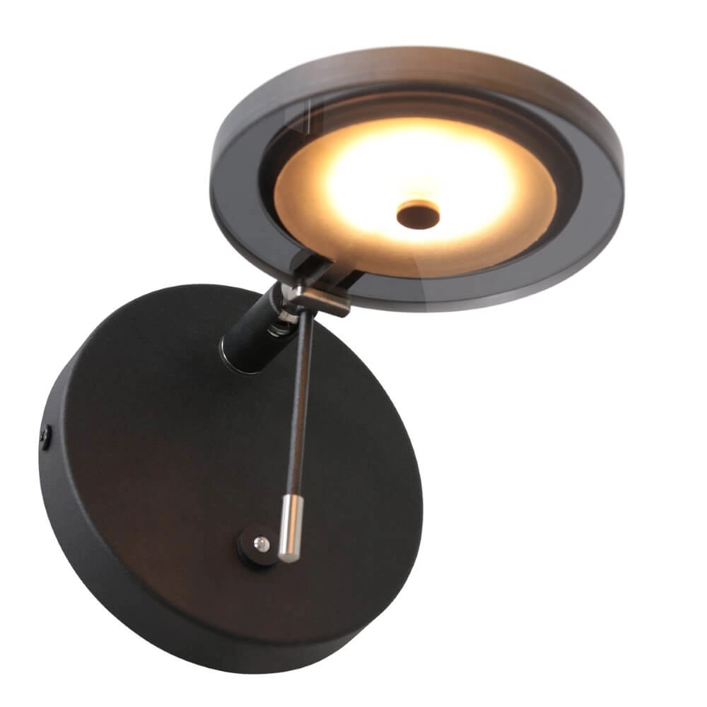 Wandleselampe Turound Schwarz Steinhauer 8712746145458
