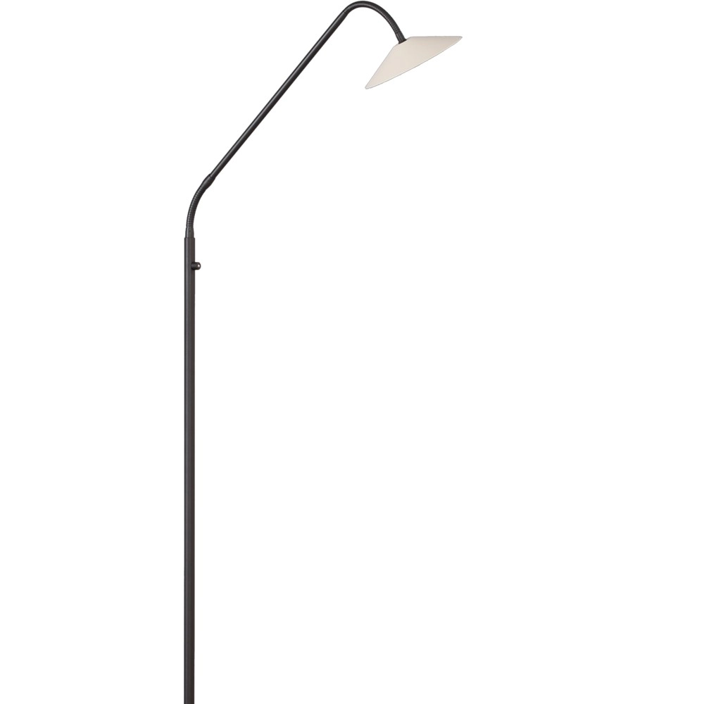 Bodenleselampe Ceppo Schwarz-Weiß Masterlight 8718121348025