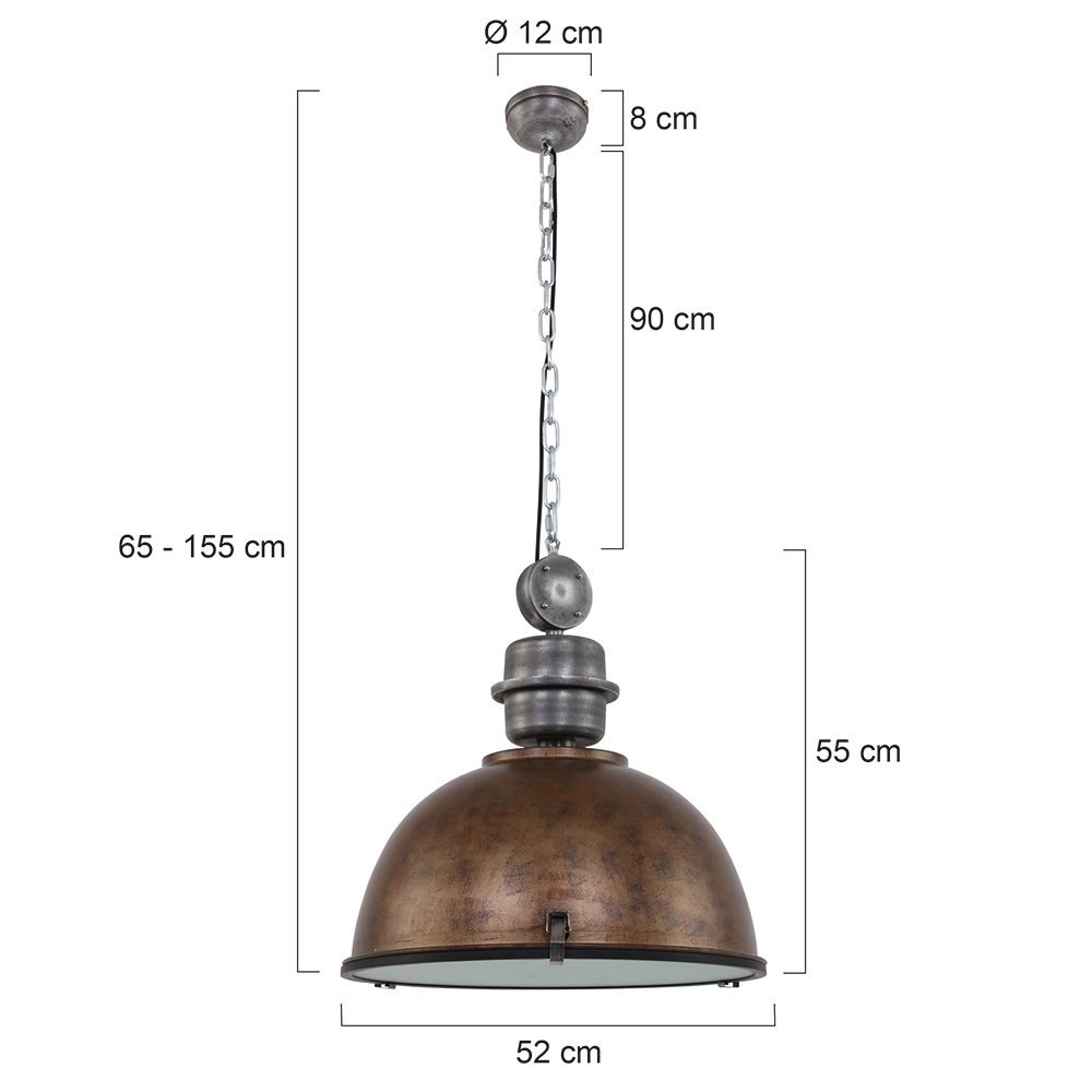 Pendelleuchte Bikkel XXL Nickel Steinhauer 8712746106701