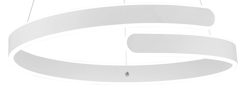 LED-Hängelampe Parma Weiß Trio 4017807525724