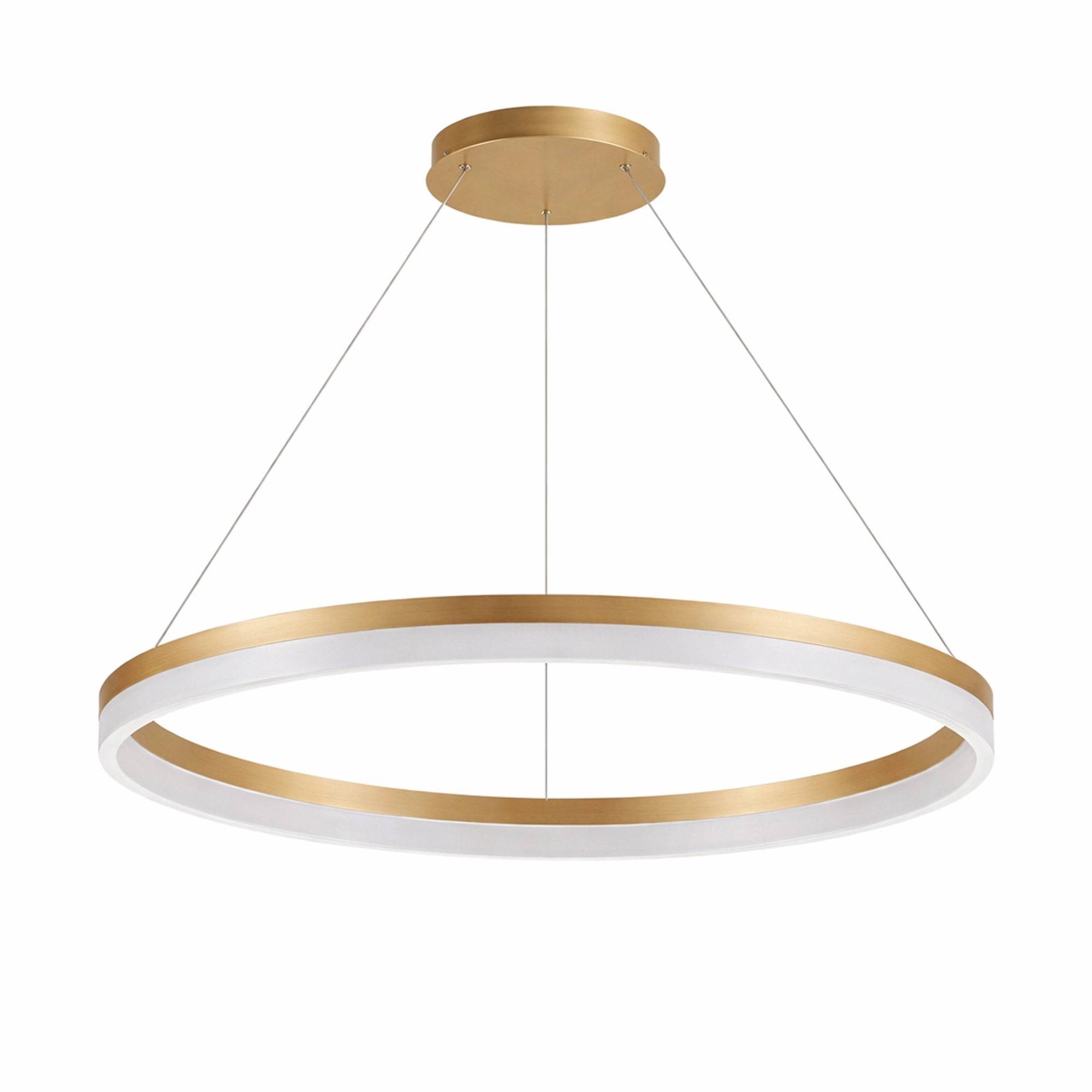 Elegante Pendellampe Ara Ø 60cm Gold Lyora 5053423316086