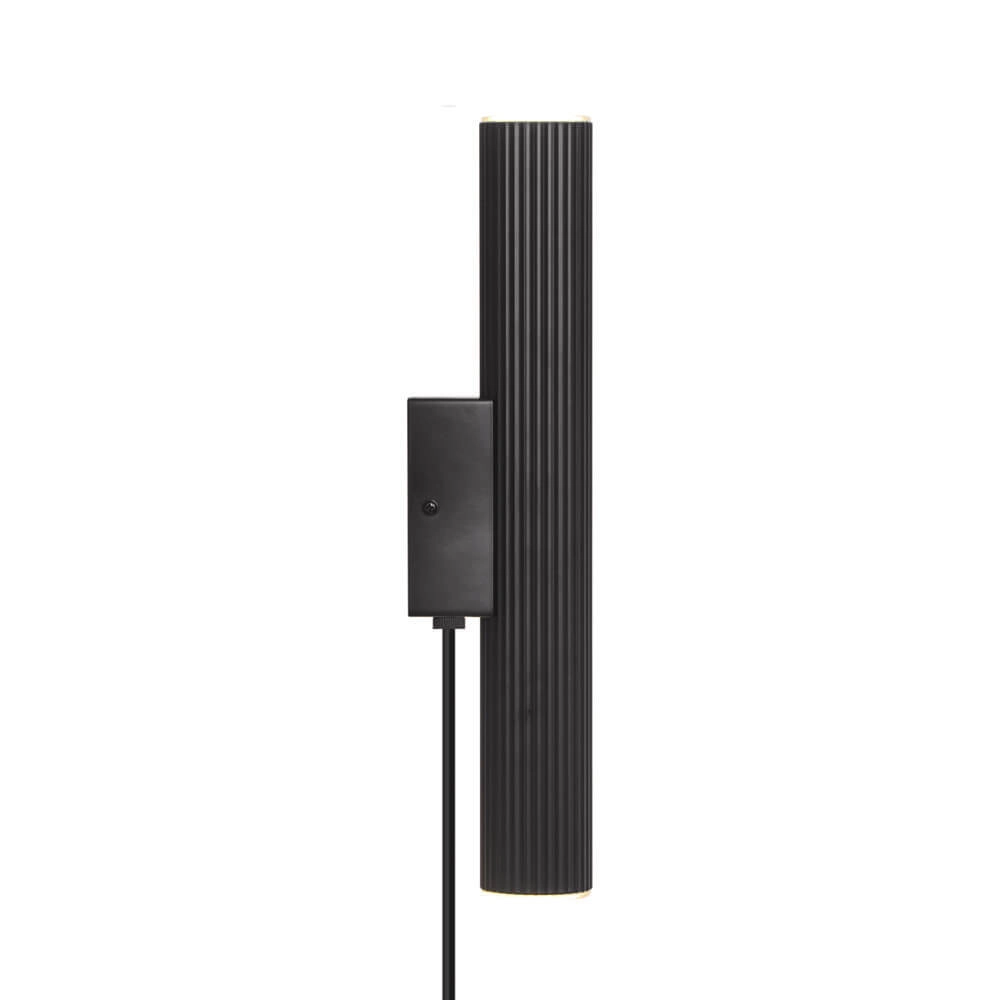 Schwarze Wandleuchte Vico 2-flammig Nordlux 5704924024498