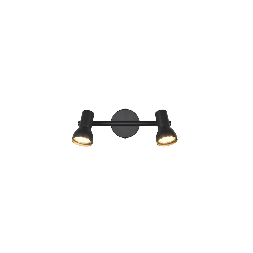 Deckenlampe Cantar schwarz 2-flammig Trio 4017807615906