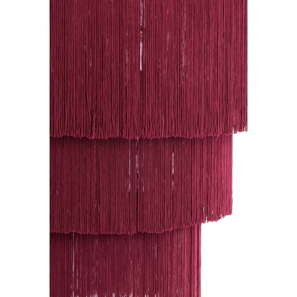 Schnur-Pendellampe Malaika Ø 45cm – dunkelviolett Light & Living 8717807834036