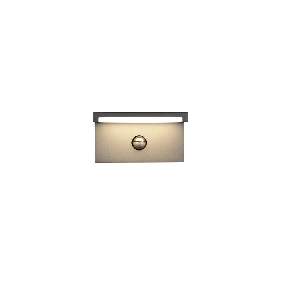 Moderne Wandlampe Ravi Anthrazit mit Sensor Trio 4017807686890
