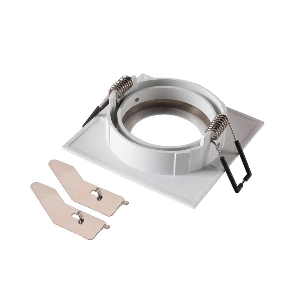 Montagering New Tria 68 quadratisch weiß - ohne Beschlag SLV 4024163276610
