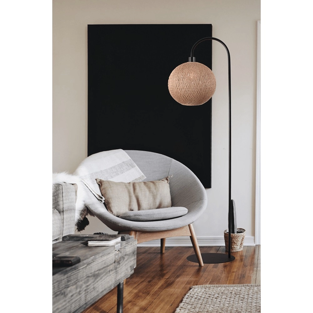 Stehlampe Corda Schwarz 186 x 40 cm Masterlight 8718121330792