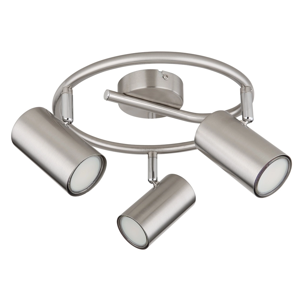 3-Licht Deckenlampe Allvi Nickel Globo 9007371445776