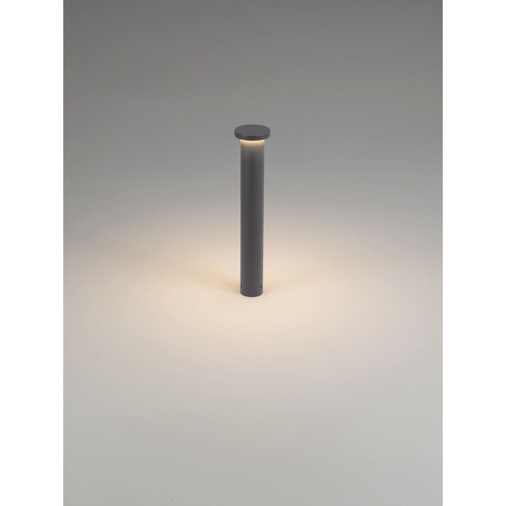 Moderne Wegbeleuchtung Bast dunkelgrau 45 cm - 2700K Lyora 5212017497611