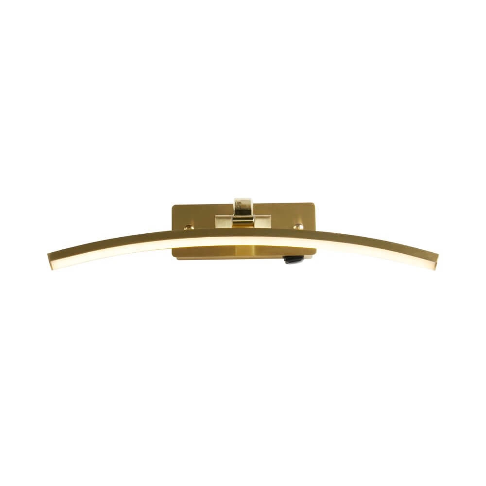 Goldene Bilderlampe Santorini 40cm Searchlight 5053423255026