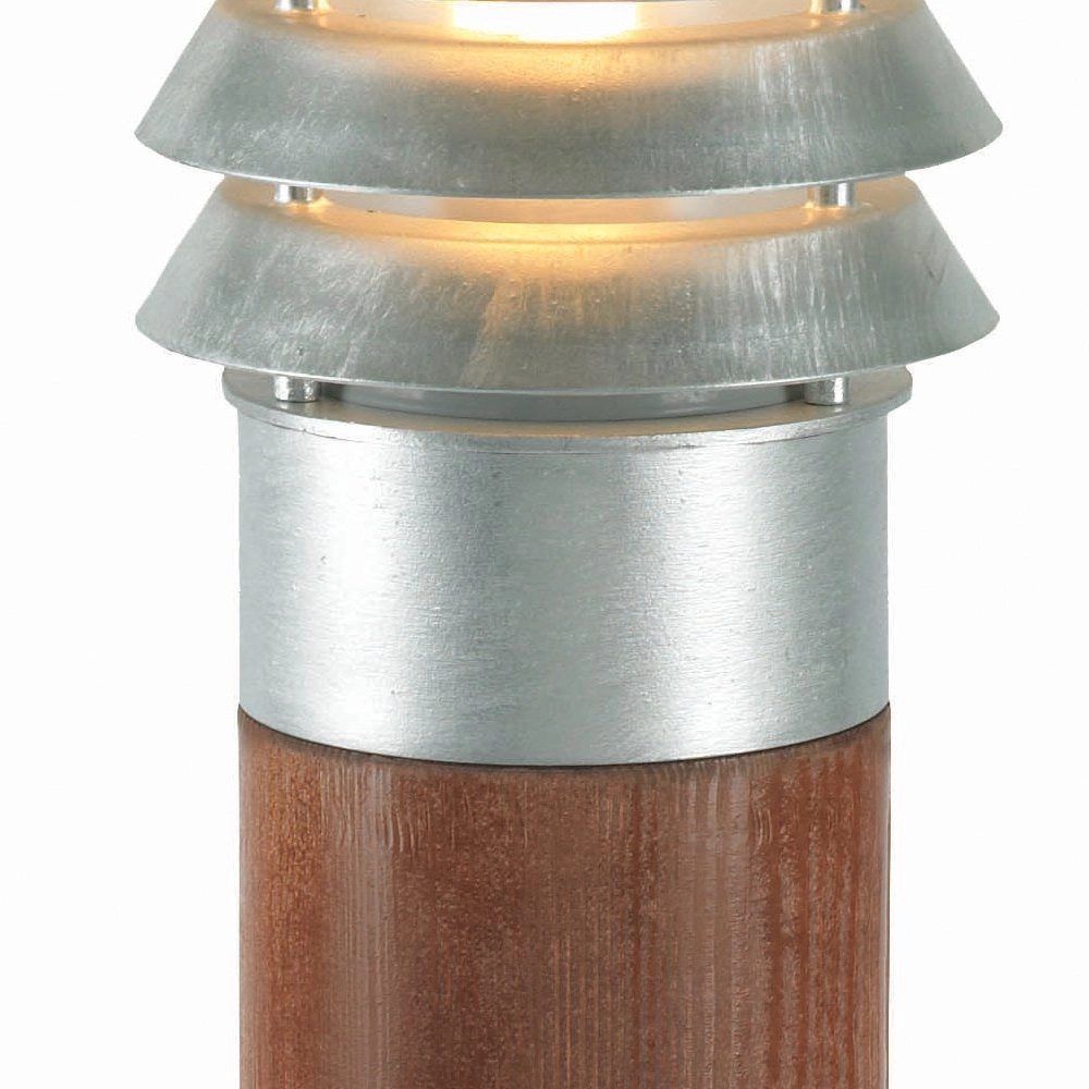 Terrassenlampe aus Zink Selhalm Mit holz 85 cm Franssen 7042891440636
