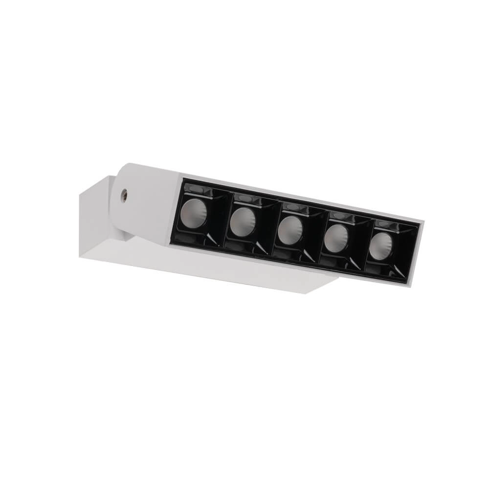 Richtbarer Wandstrahler Focus Mini weiß - 3000K Lyora 5903139100670