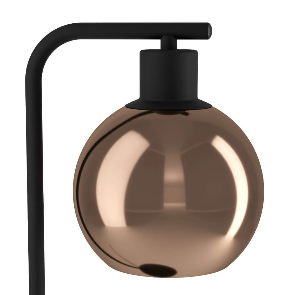 Tischlampe aus Kupfer Cordoba Schwarz Stars of Light 9008606295197