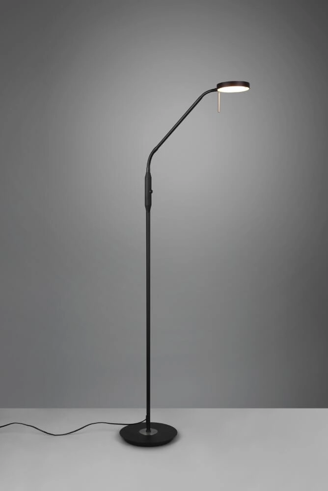 Stehlampe Monza 145cm schwarz Trio 4017807506099