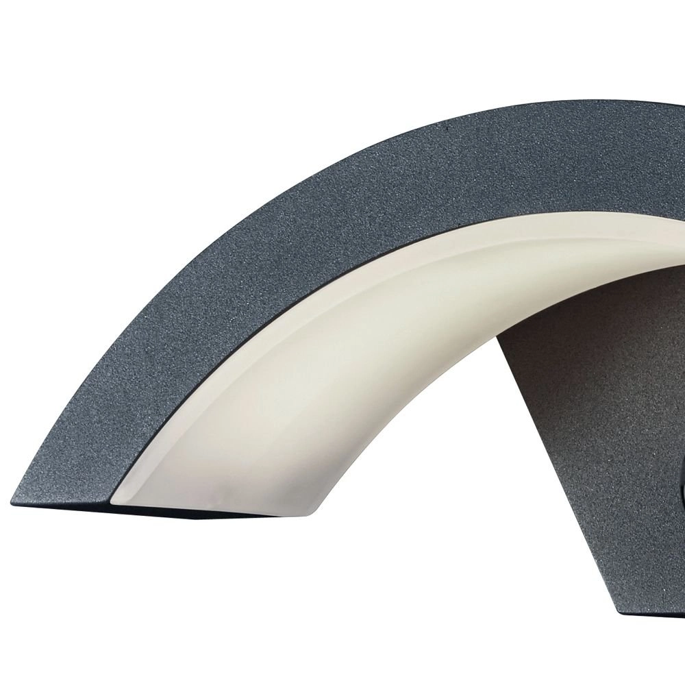 LED-Außenleuchte Ohio Bewegungssensor schwarz Trio 4017807259315