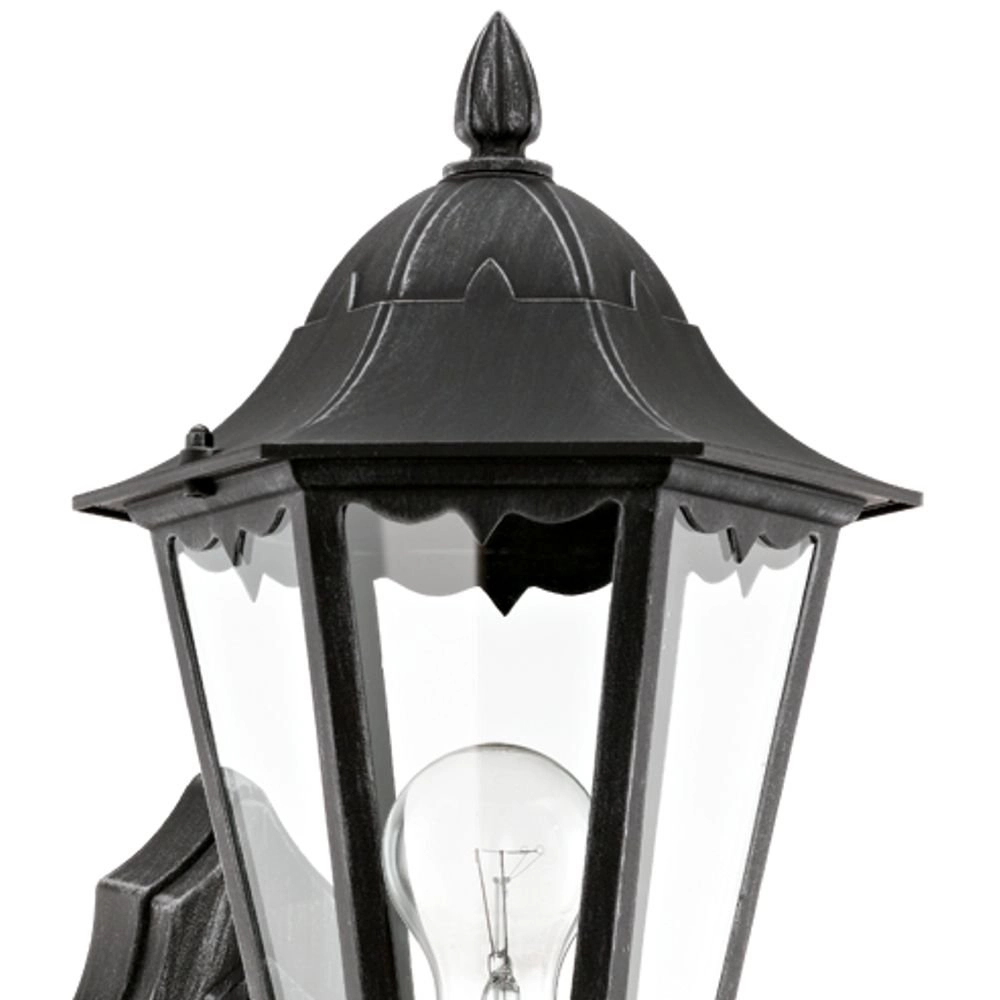 Außenlampe Navedo Bewegungssensor schwarz Eglo 9002759934583