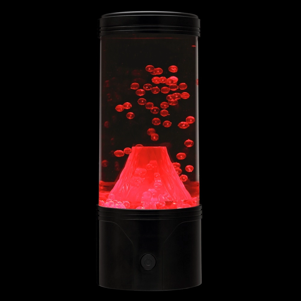 Lavalampe Vulcano Schwarz Brilliant 4004353477423