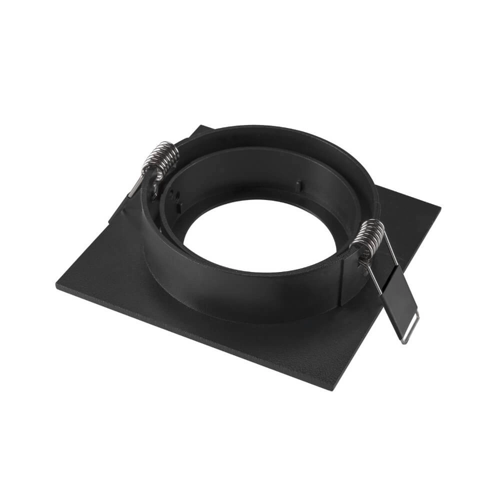 Montagering New Tria 95 quadratisch schwarz - ohne Beschlag SLV 4024163277211