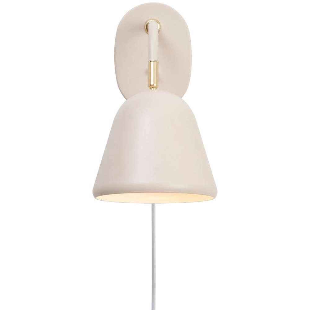 Sandbraune Wandleuchte Fleur Entwurf Nordlux 5704924005282