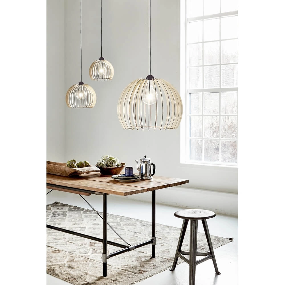 Pendelleuchte Chino Holz Ø 25cm Nordlux 5701581346284