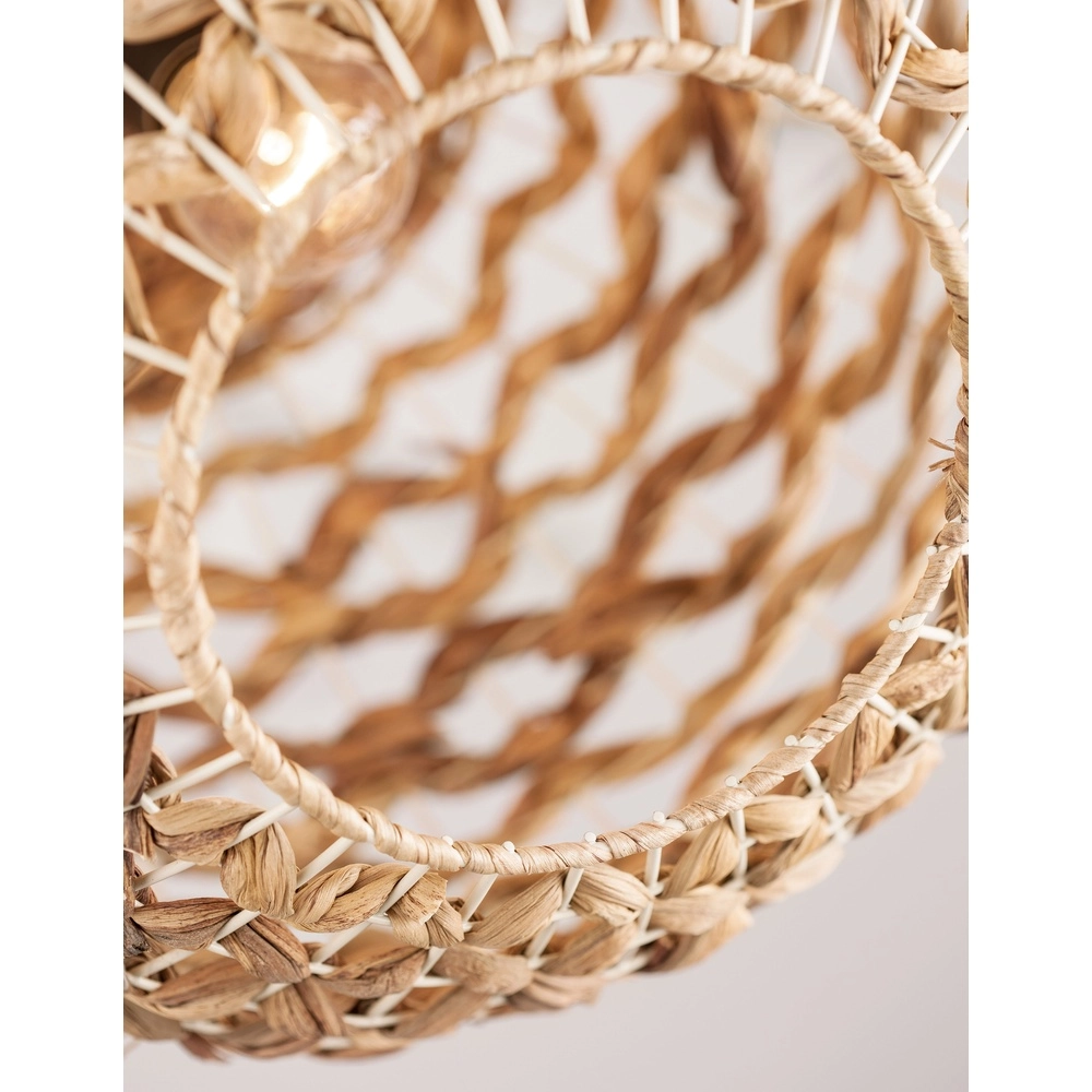 Rattan Pendelleuchte Griffin Ø 50,5cm Lyora 5212017416636