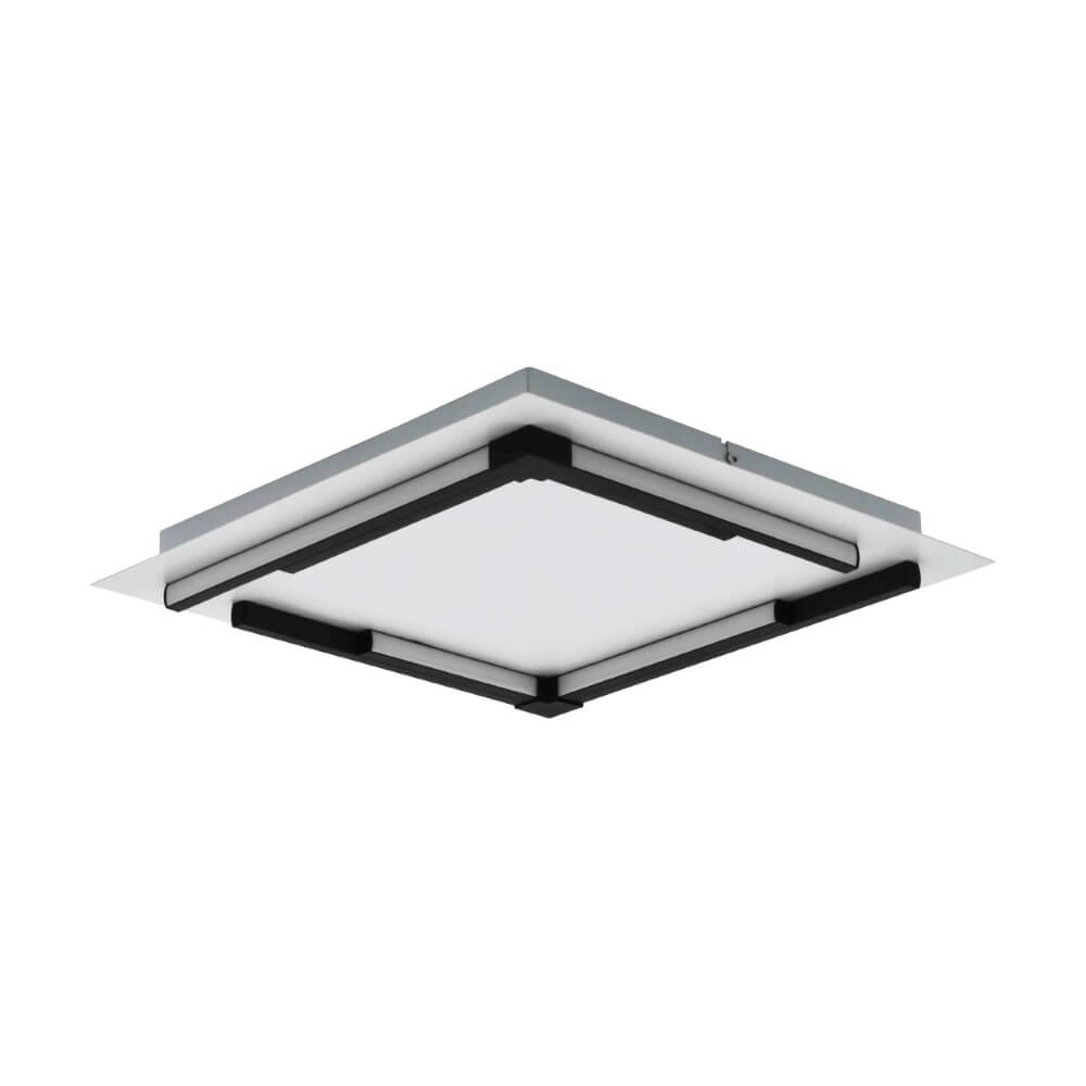Weiße LED-Deckenleuchte Zampote 38 x 38 cm Eglo 9008606238101