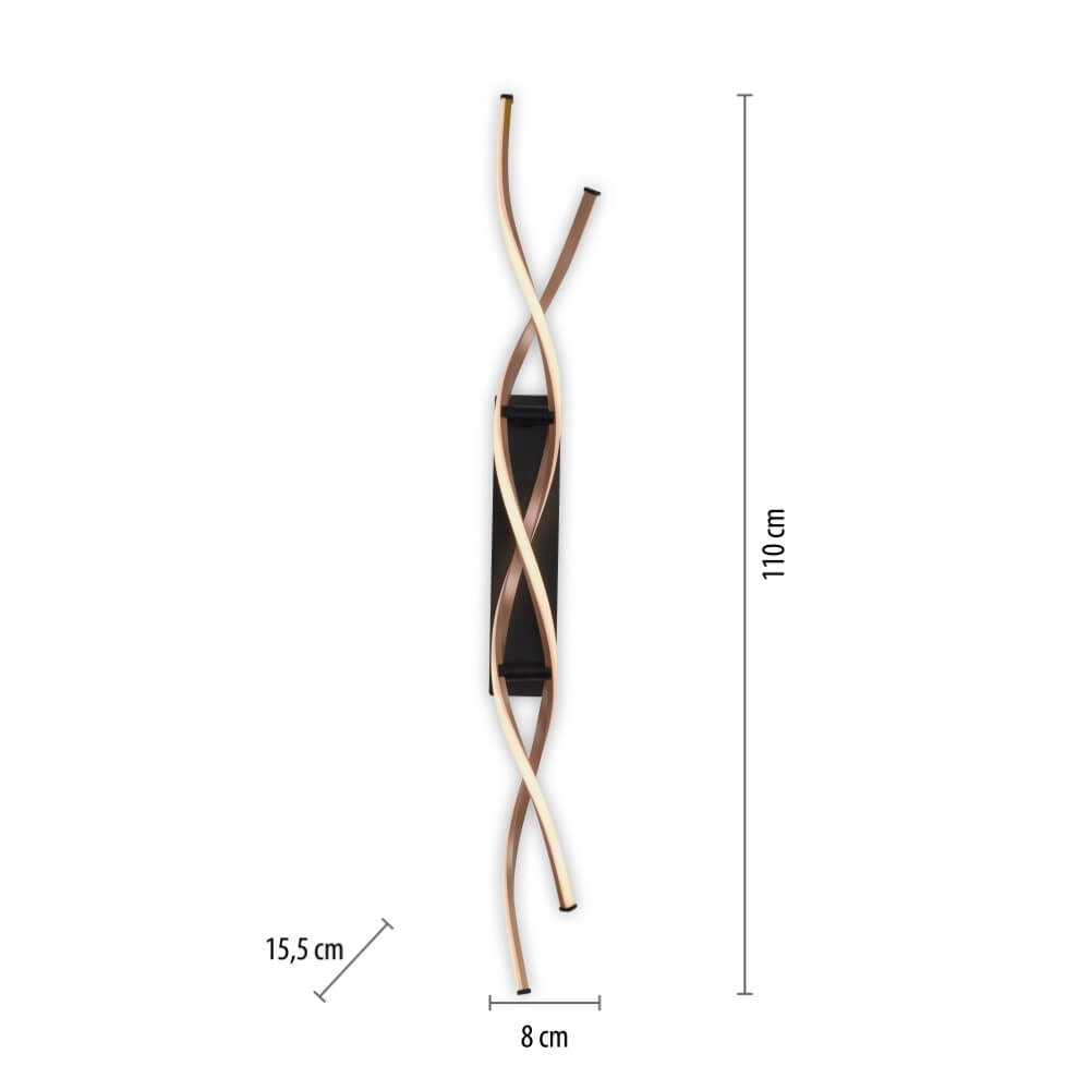 Designer-Deckenleuchte Polina 106cm Paul Neuhaus 4012248371725