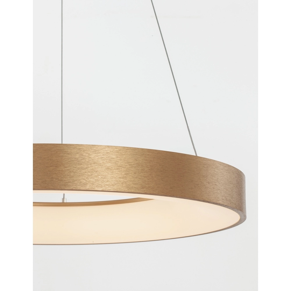Pendelleuchte Rando Thin gold Ø 60cm Lyora 5212017420237
