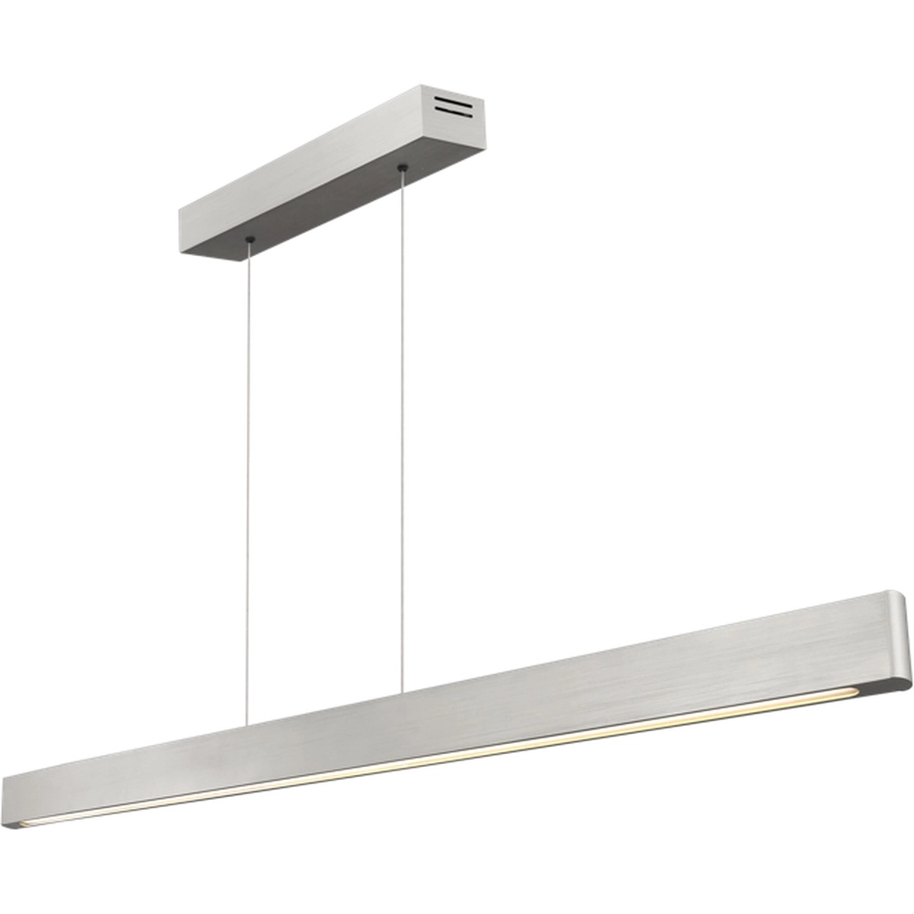 Design-Pendelleuchte Atina 130cm Nickel matt