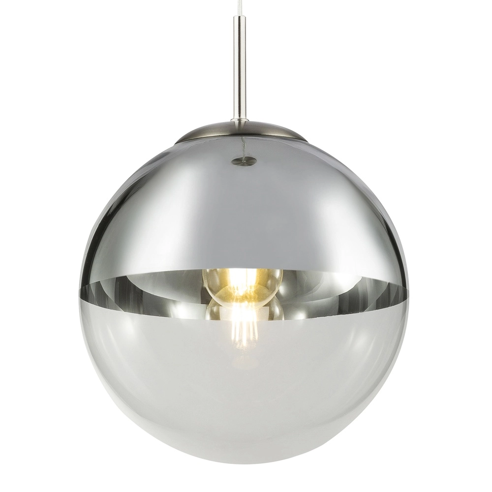 Pendellampe Varus nickel Ø 25 cm Globo 9007371374441