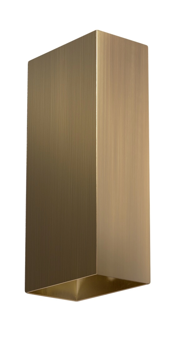 Eleganter Wandscheinwerfer David Bronze
