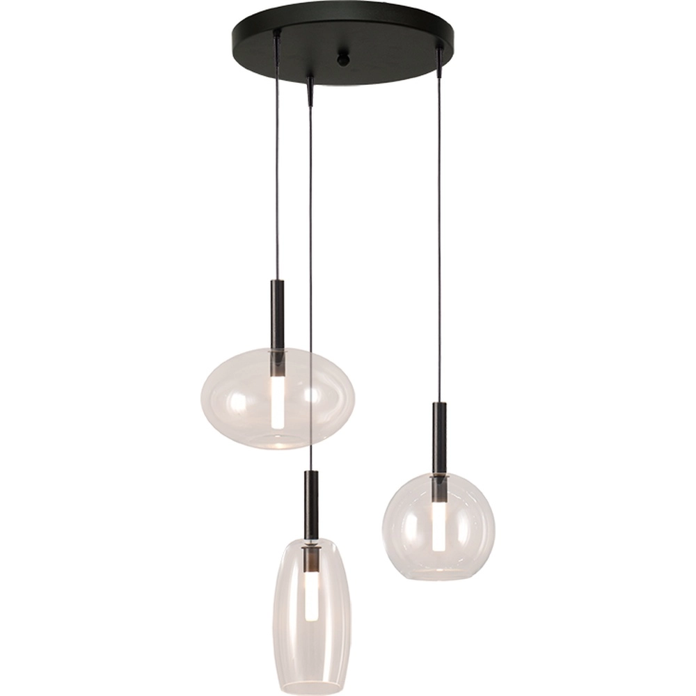 3L vide Pendellampe Lido mit klarem Glas Masterlight 8718121335377