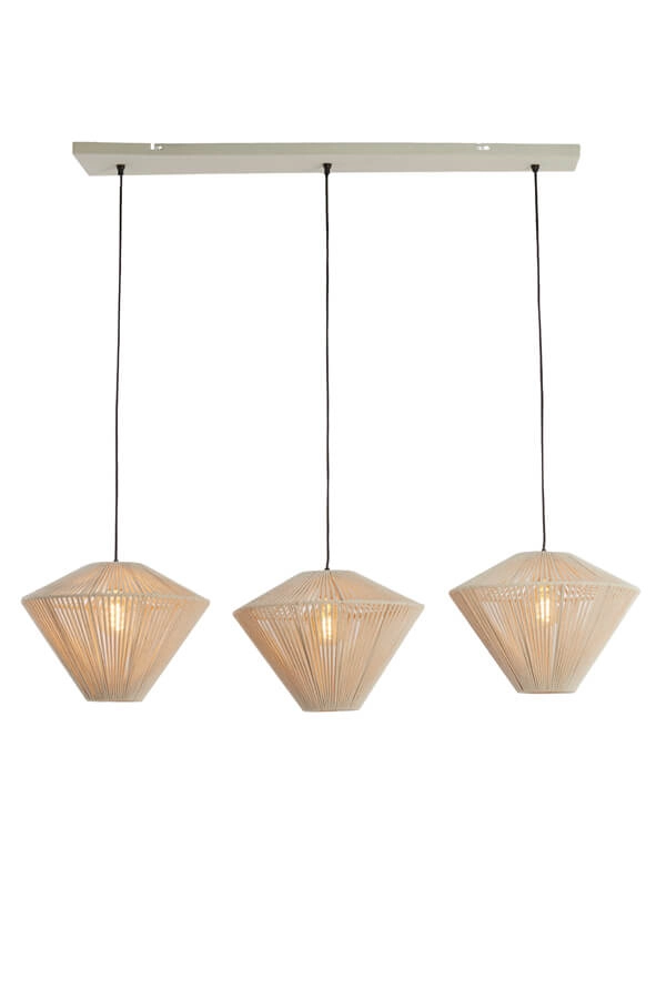 3-flammige Pendelleuchte Felida Japandi 120cm Light & Living 8717807711801