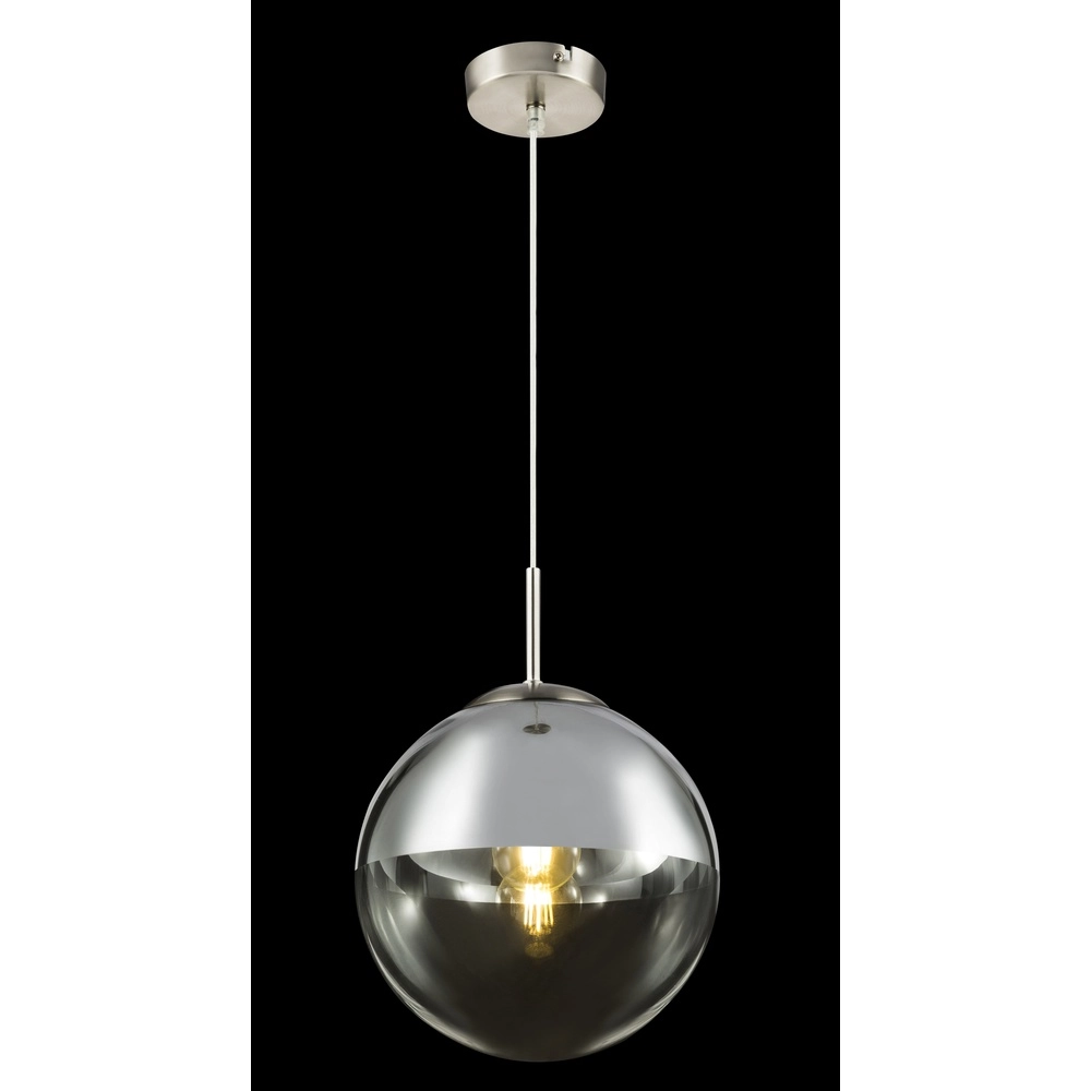 Pendellampe Varus nickel Ø 25 cm Globo 9007371374441