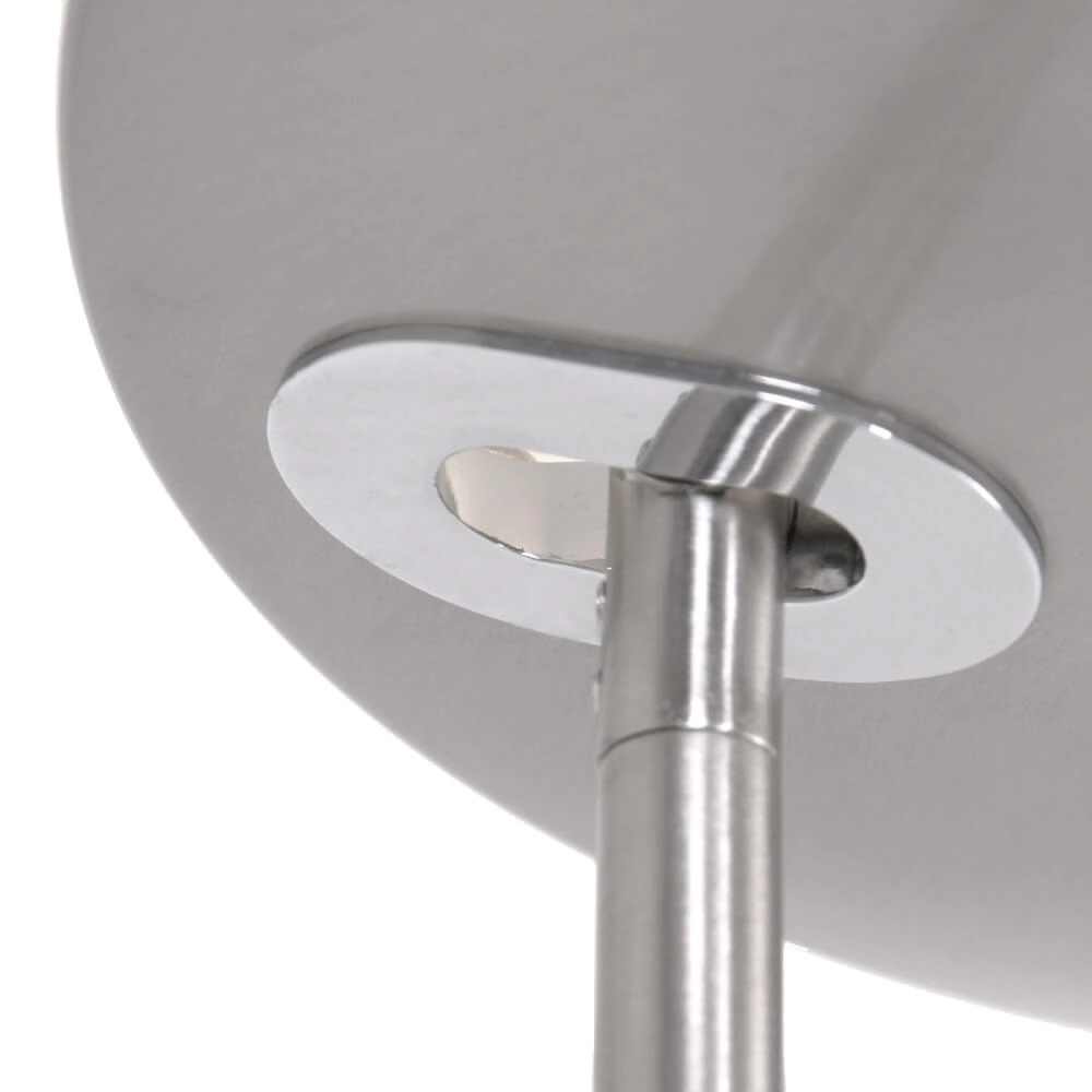 LED-Leselampe Zodiac 2-leichter Metallgrau Steinhauer 8712746122824