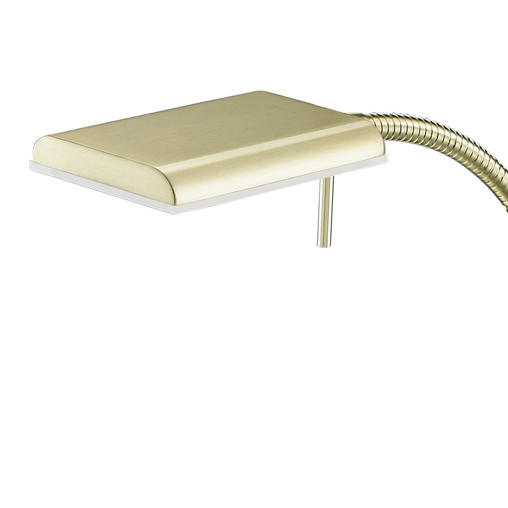 LED-Leselampe Bergamo Messingmatte Trio 4017807367607