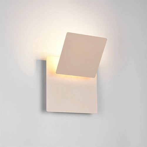 Moderne Wandlampe Mio Sandbraun
