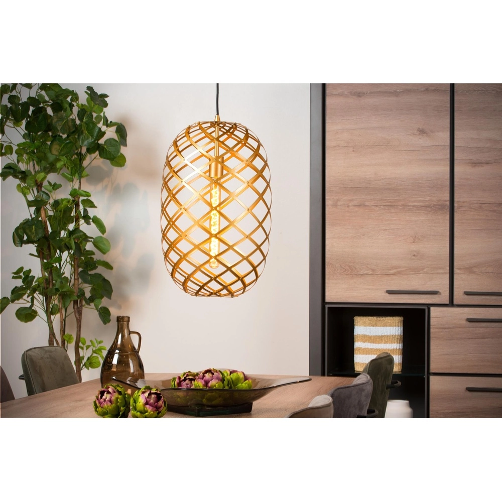 Pendellampe Wolfram Ø 32 cm Gold Lucide 5411212211170
