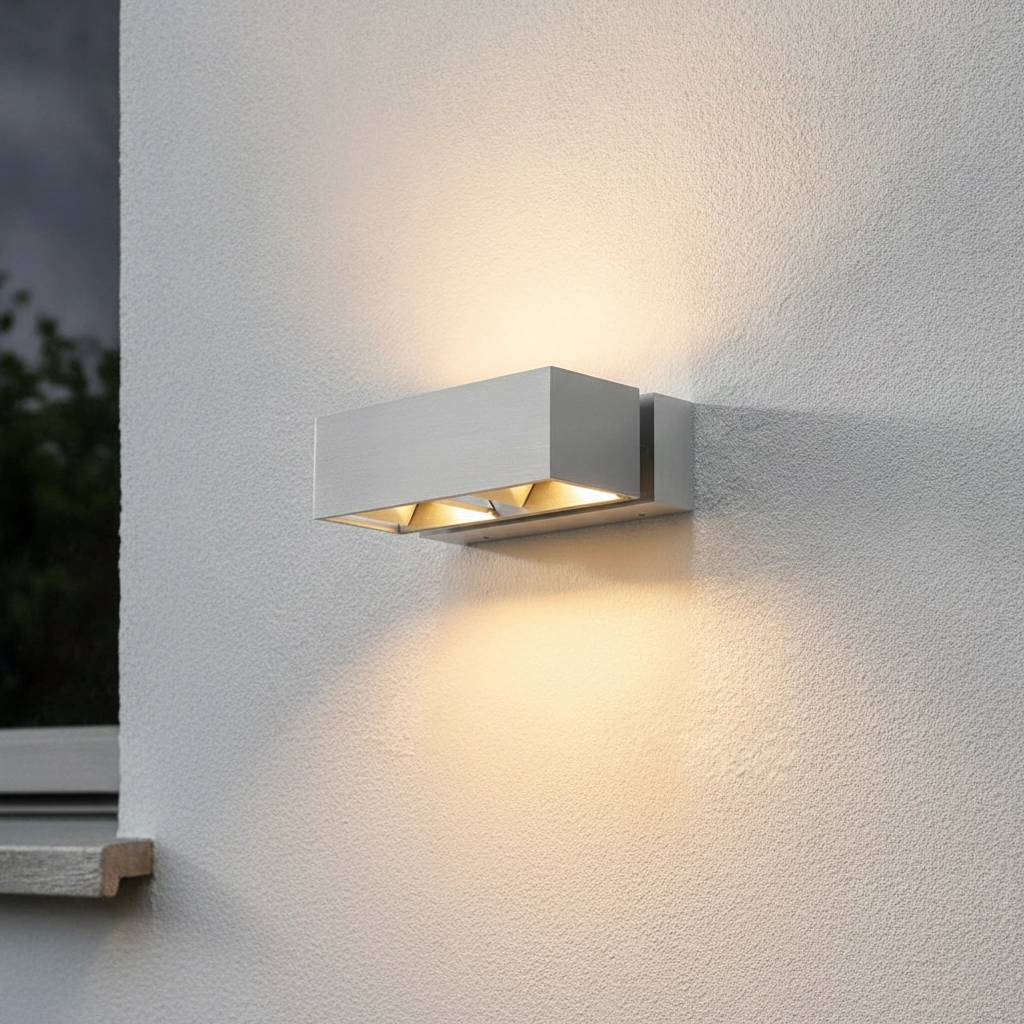 Doppelter LED-Strahler Bfeld 2 - Leuchten - Alu