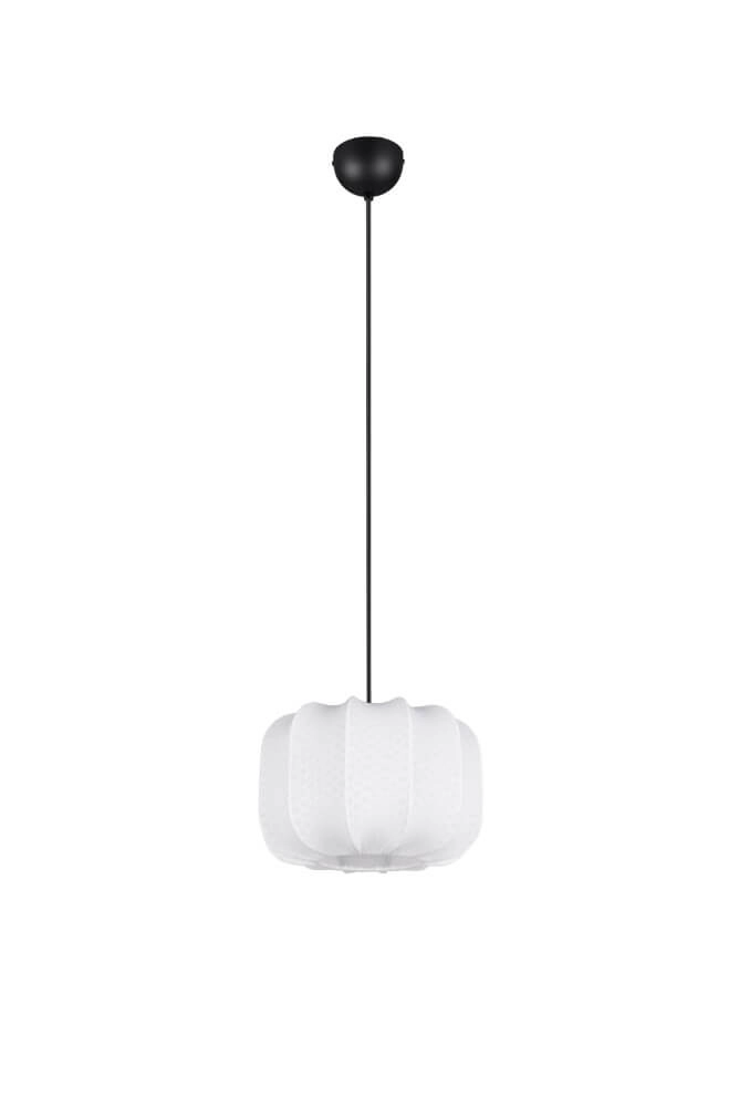 Weiße Design-Pendelleuchte Madleine Ø 25cm Trio 4017807637465