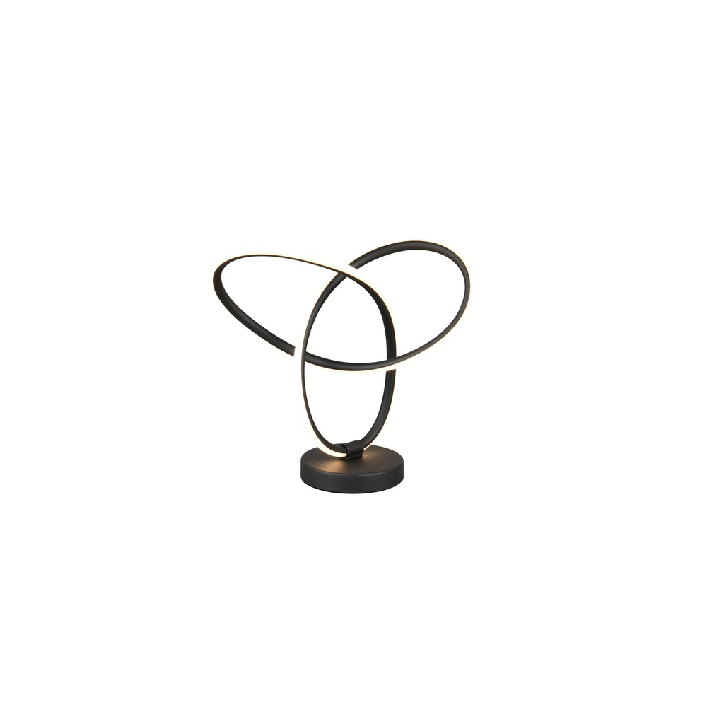 Tischlampe Lando Ausführung schwarz Trio 4017807656527
