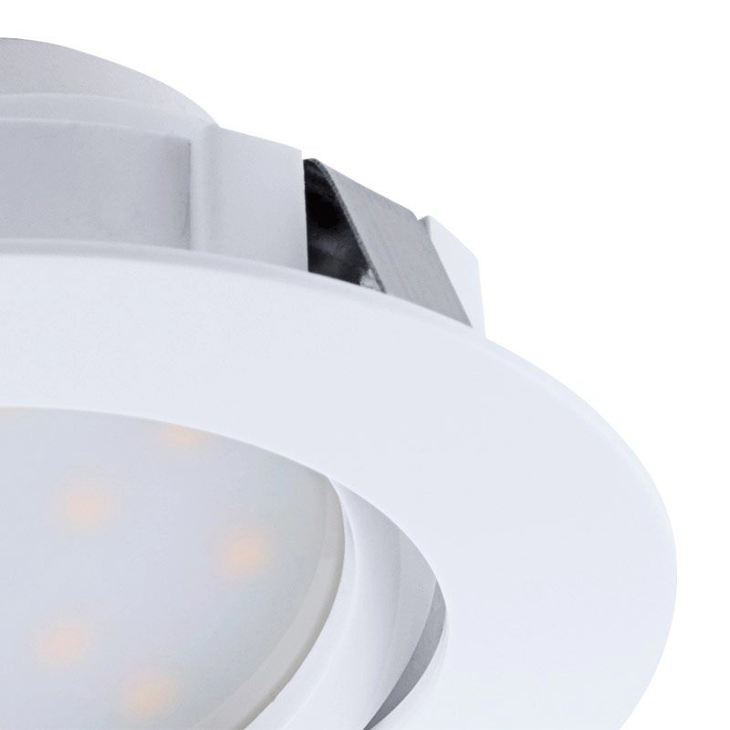 LED-Deckenspot Pineda Round 6W - 3000k - 8,4 cm weiß Eglo 9002759958541