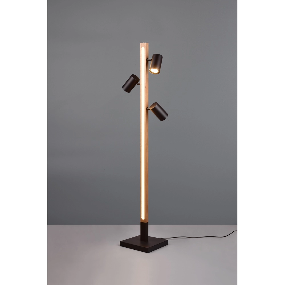 Design-Stehleuchte Marley schwarz Trio 4017807559767